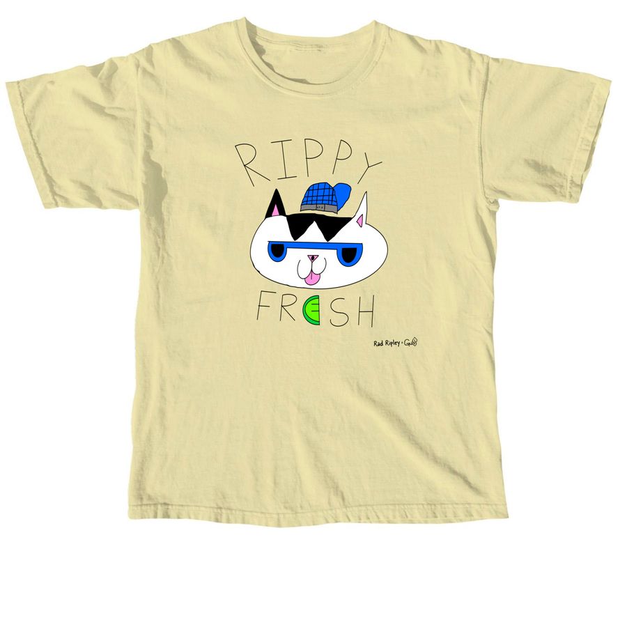 Rippy Fresh Shirt, a Butter Comfort Colors Unisex Tee