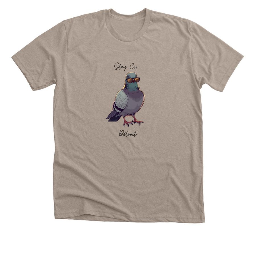 Stay Coo Detroit, a Heather Stone Premium Unisex Tee