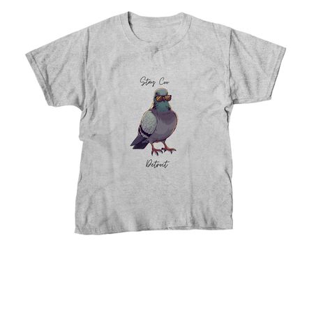 Stay Coo Detroit, a Sport Grey Youth Unisex Tee