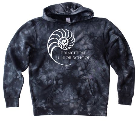 PJS Tie Dye Hoodies - new variation!, a Black Youth Tie Dye Pullover Hoodie