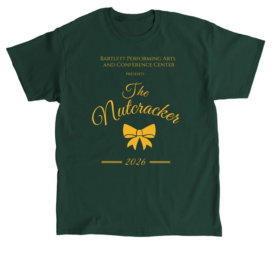 Nutcracker 2026 Production Shirts, a Forest Green Classic Unisex Tee