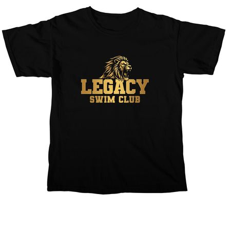 Primary Black and Gold, a Black Comfort Colors Unisex Tee
