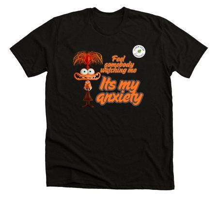 Its my anxiety, a Black Heather Premium Unisex Tee
