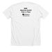 Preterm Fund-a-Thon 2021, a Solid White Blend Premium Unisex Tee (back-view)