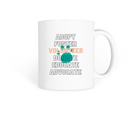 ADVOCATE MUG, a White Coffee Mug