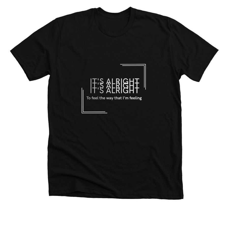 SOTD&nbsp;, a Solid Black Blend Premium Unisex Tee