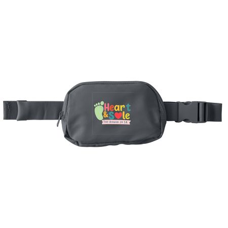 Heart & Sole- Fanny Pack, a Storm Grey Matte Hip Pack