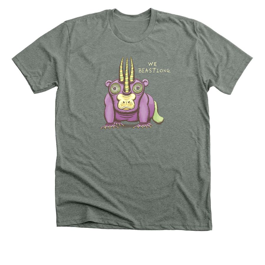 Pip, Pip, Hooray!, a Deep Heather Premium Unisex Tee