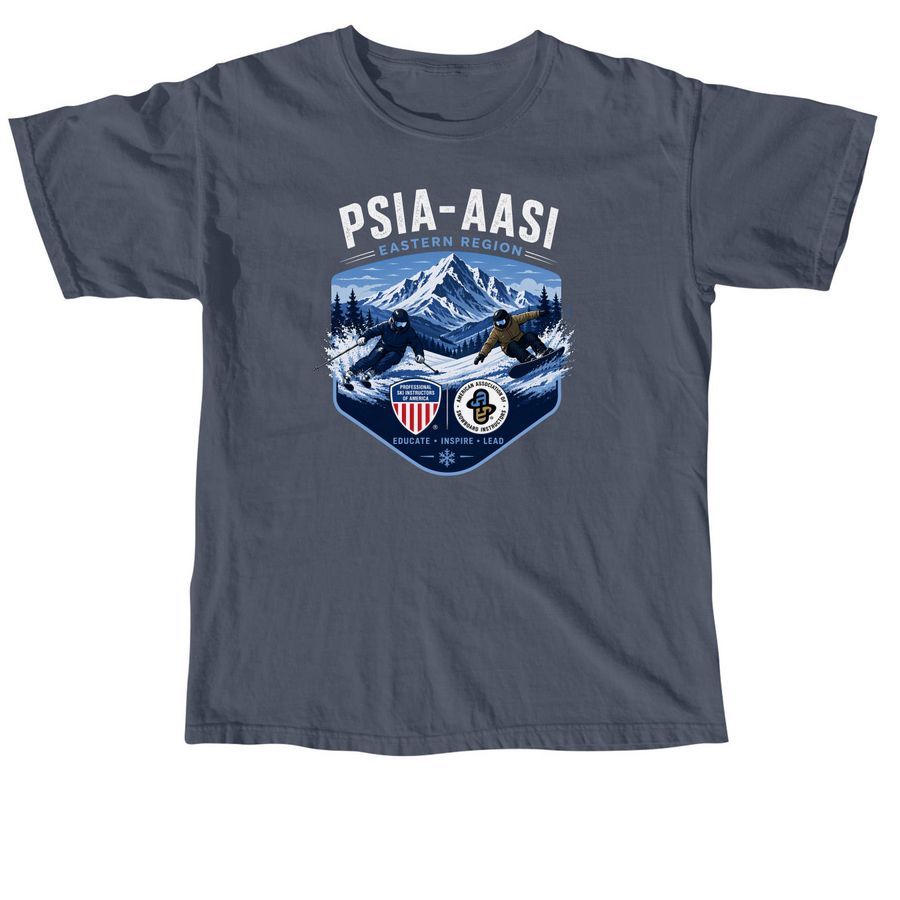 2026 Design Winner Shirts (image on front), a Denim Comfort Colors Unisex Tee