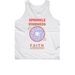 Sprinkle Kindness, a White Classic Unisex Tank Top