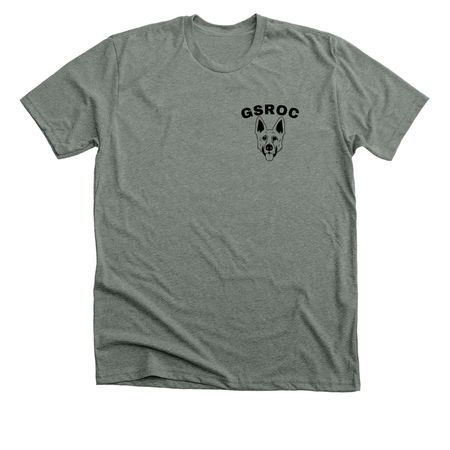 ? SHIRTS/SWEATSHIRTS, a Deep Heather Premium Unisex Tee