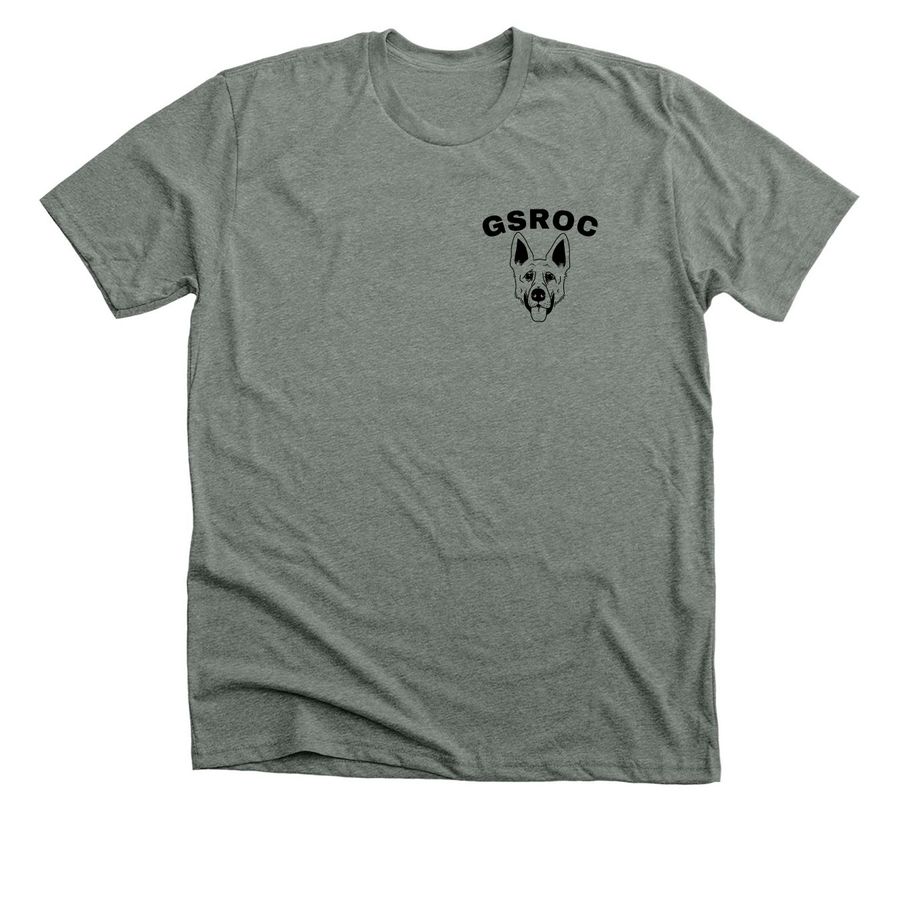 ? SHIRTS/SWEATSHIRTS, a Deep Heather Premium Unisex Tee