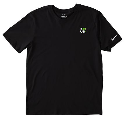 NEW MMH GREEN, a Black Nike Dri-FIT Jersey Blend Performance Tee