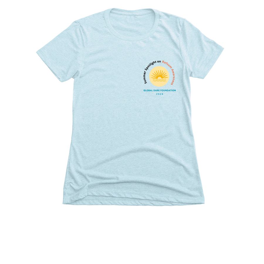 Summer Spotlight 2026, a Ice Blue Women's Slim Fit Tee