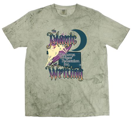 Magic of Writing, a Fern Comfort Colors Colorblast Tee
