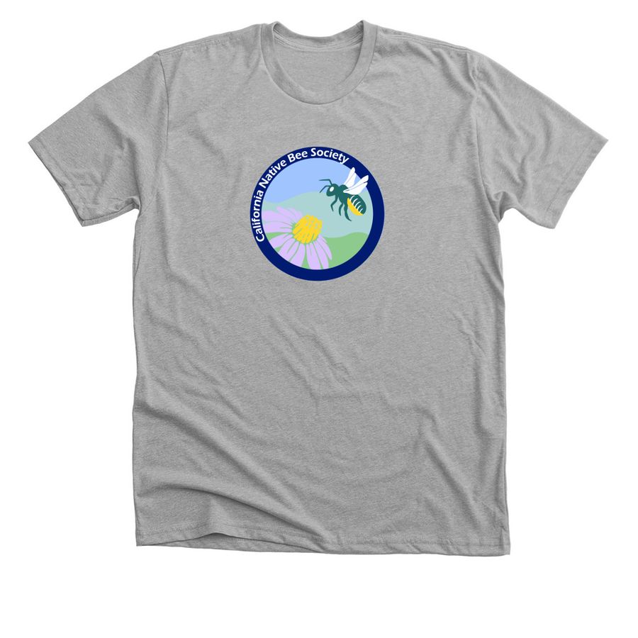 CalNBS Round Logo, a Athletic Heather Premium Unisex Tee