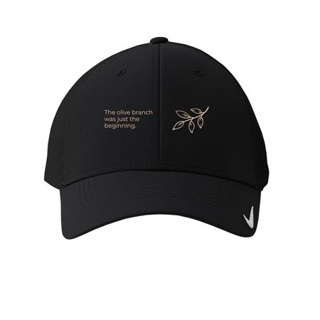 Olive Branch, a Black Printed Nike Dri-FIT Legacy Performance Cap