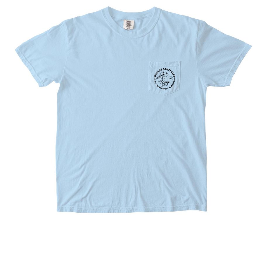 Me and All My Friends, a Chambray Comfort Colors Pocket Tee
