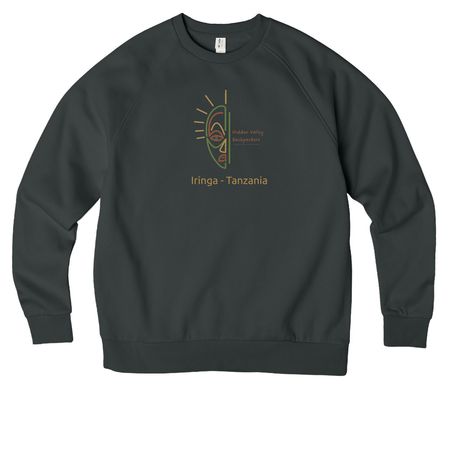 Hidden Valley Backpackers Long sleeve, a Terrain Grey Allmade Organic CVC Crewneck Sweatshirt
