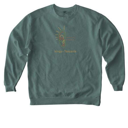 Hidden Valley Backpackers Long sleeve, a Blue Spruce Comfort Colors Crewneck Sweatshirt
