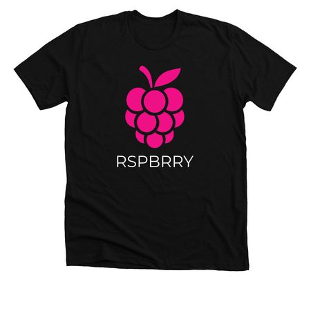 RSPBRRY, a Solid Black Blend Premium Unisex Tee