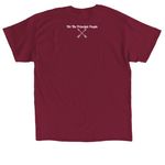 Yamassee War of 1715-1717, a Cardinal Red Classic Unisex Tee (back-view)