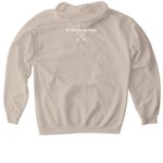 Yamassee War of 1715-1717, a Sand Gildan Softstyle Pullover Hoodie (back-view)