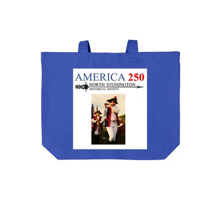 NSHS Tote Bag, a True Royal Cotton Canvas Tote Bag