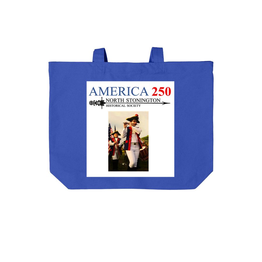 NSHS Tote Bag, a True Royal Cotton Canvas Tote Bag