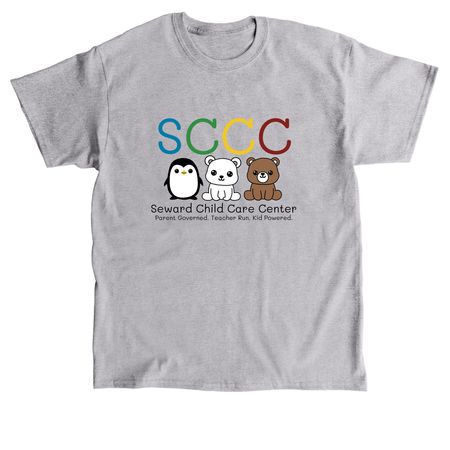 SCCC T-Shirts - Colorful Logo, a Sport Grey Classic Unisex Tee