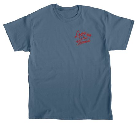 Davina by LPS(red), a Indigo Blue Classic Unisex Tee