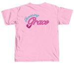 Amazing Grace | Design 1, a Blossom Comfort Colors Unisex Tee (back-view)