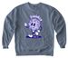 Strides Run Club, a Blue Jean Comfort Colors Crewneck Sweatshirt