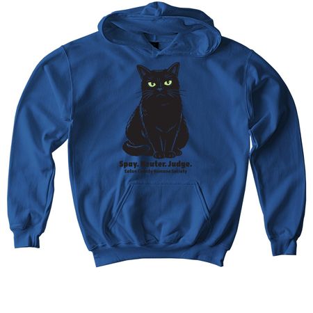 Calista, a Royal Softstyle Youth Pullover Hoodie