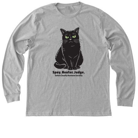 Calista, a Athletic Heather Premium Long Sleeve Tee