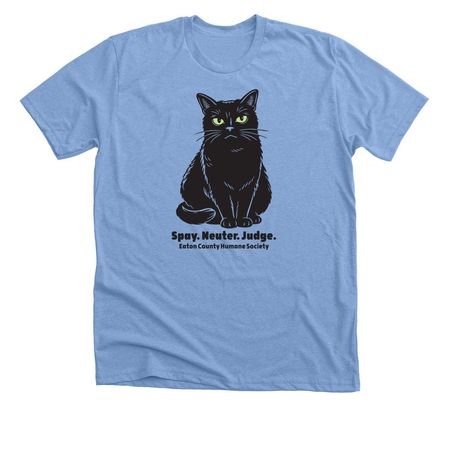 Calista, a Heather Carolina Blue Premium Unisex Tee