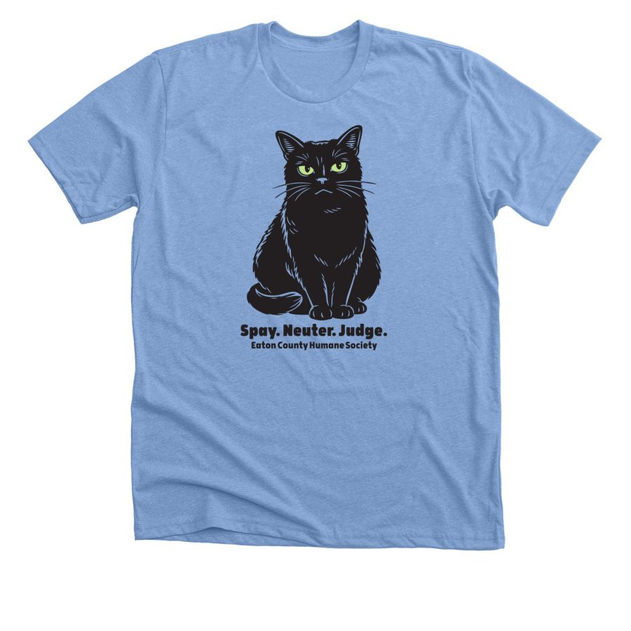 Calista, a Heather Carolina Blue Premium Unisex Tee