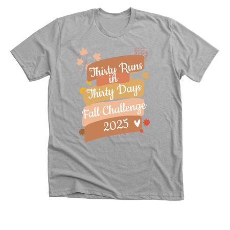 Fall Challenge 2025 Finisher's Shirt, a Athletic Heather Premium Unisex Tee
