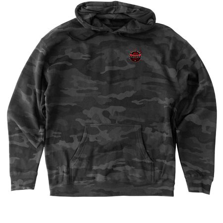 NNA, a Black Camo Heavyweight Camo Pullover Hoodie