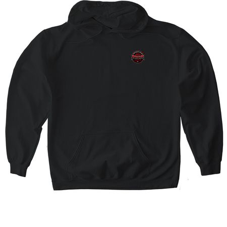 NNA, a Black Gildan Softstyle Pullover Hoodie