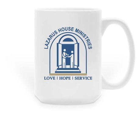 Large Coffee Mug, a White Large Coffee Mug