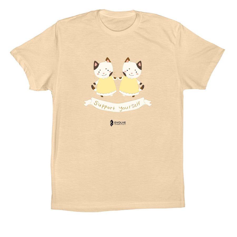 Self Care Classic T&nbsp;, a Soft Cream Premium Cotton Tee