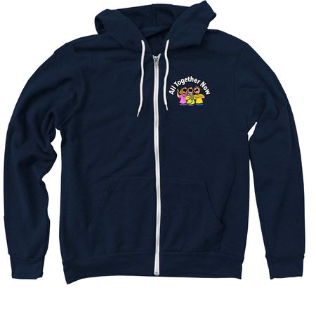 ATN Hoodies, a Navy Zip Up Hoodie