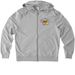 ATN Hoodies, a Granite Grey Heather Allmade Organic French Terry Zip Up Hoodie