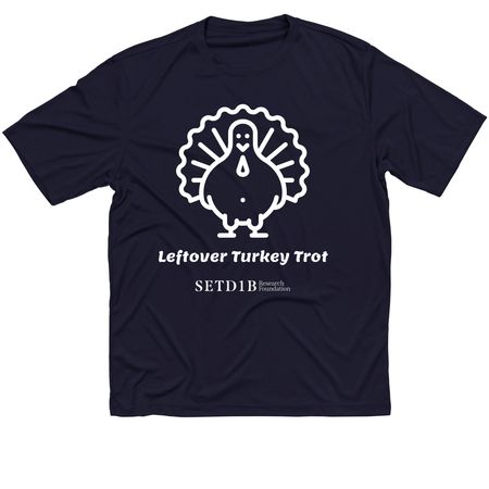 Turkey trot!&nbsp;, a True Navy Classic Performance Tee