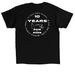 SLSA 10 Year Anniversary Fundraiser, a Black Classic Unisex Tee (back-view)