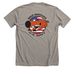 MK 48 Mine Neutralization Vehicle&nbsp;, a Heather Stone Premium Unisex Tee (back-view)