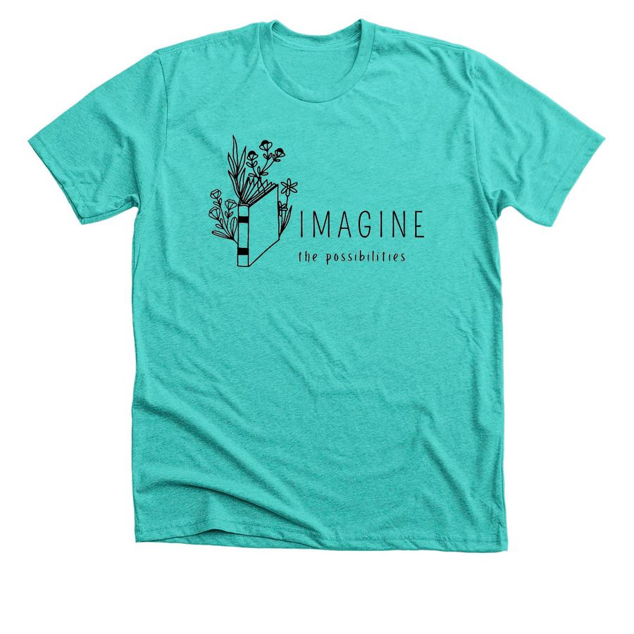 2024 Spring Spirit Sale, a Heather Sea Green Premium Unisex Tee