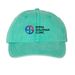 EGC Printed Logo Hats, a Seafoam Printed Pigment Dye Baseball Cap