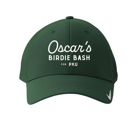 Oscar?s Birdie Bash ? Logo Hat, a Gorge Green Printed Nike Dri-FIT Legacy Performance Cap